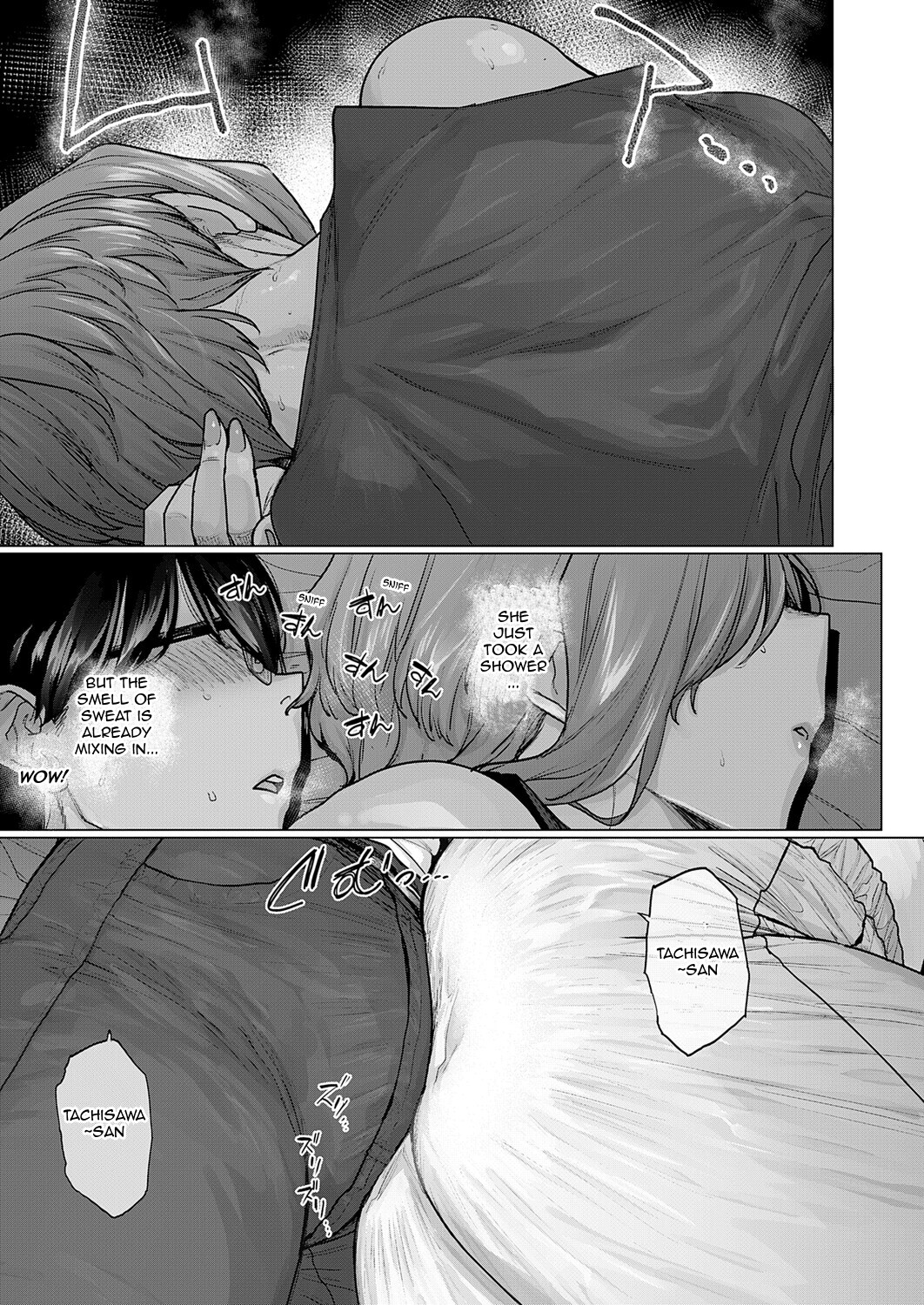 Hentai Manga Comic-My Huge Senpai at Work is Scary and Cute-Read-13